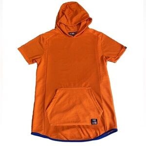 Phat Farm Y2K Short Sleeve Hoodie Men’s M Medium Pullover Kangaroo Pocket Shirt